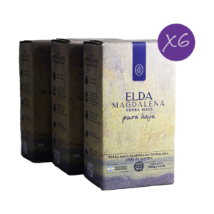 YERBA MATE PURA HOJA PACK X 6 3K
